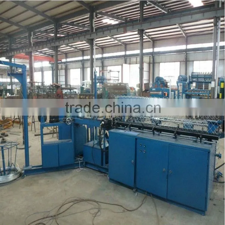 high speed chain link fence machine