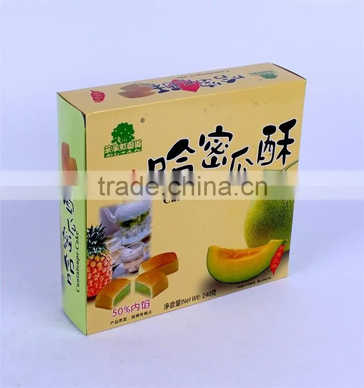 Biscuit cookie packaging paper cardboard cookie gift box
