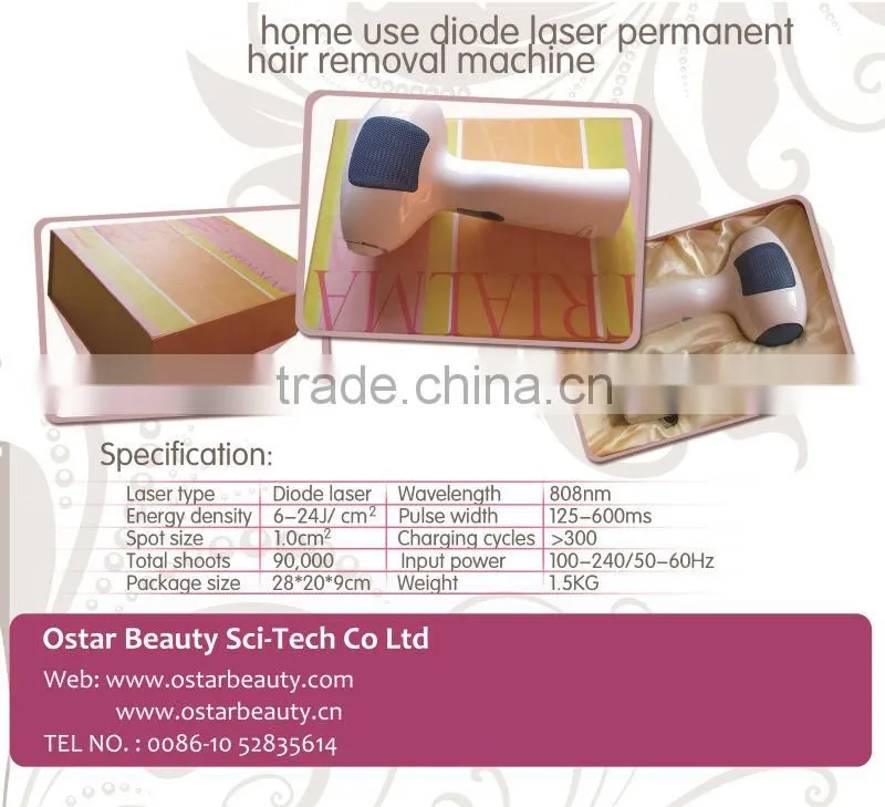 Diode laser 808nm for home hair removal beauty laser