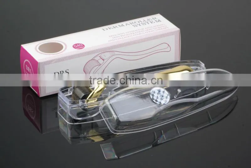 2016 high quality micro ZGTS derma skin roller 192 needls ZGTS derma roller for beauty use