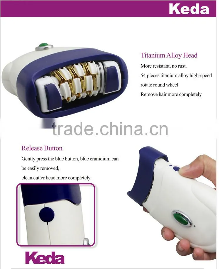 Cordless Electric Facial Hair Epilator