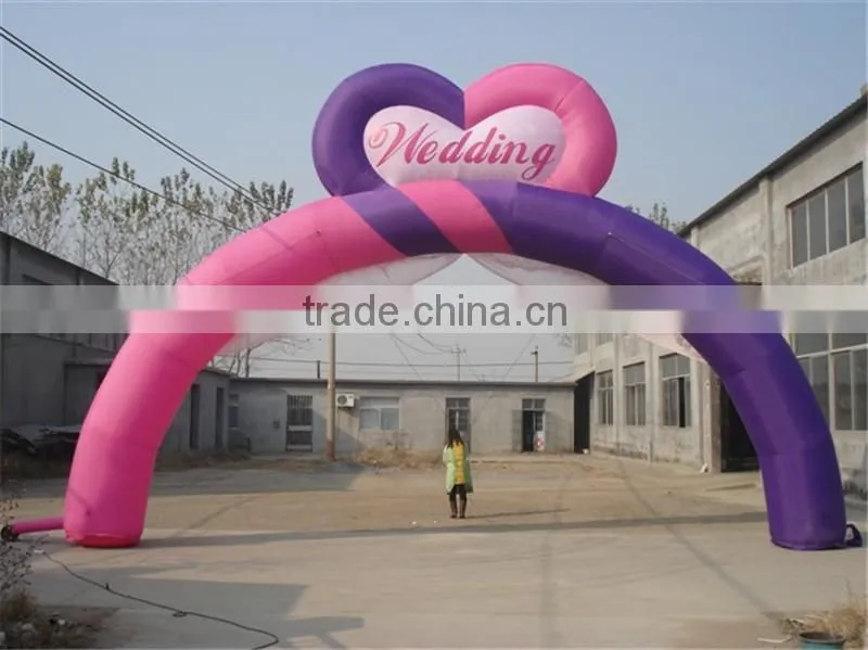 Customized advertising inflatable entrance start finish line inflatable arch
