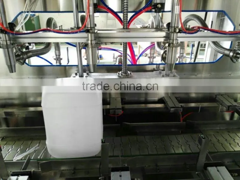 Food Application filling weighing machine for mini rice bran oil