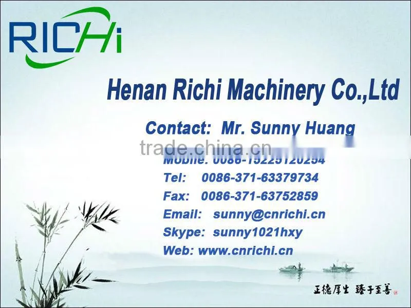 Chinese Supplier Siemens Motor Equipped 2-4 T/H Cattle Feed Pellet Machine