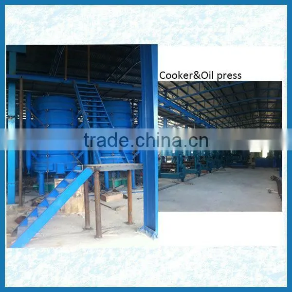 Full continuous shea nut oil mill machine with CE certificate