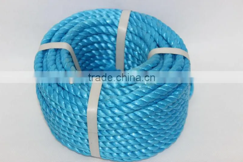 8mm bright blue pe rope