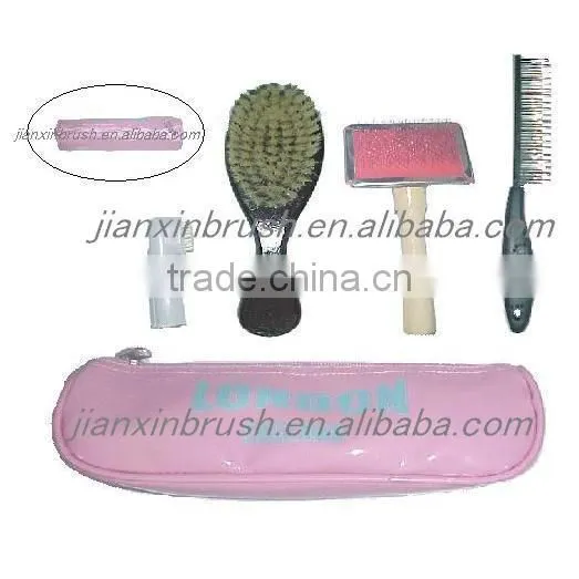 2015 Pet Brush Kit pet grooming comb toothbrush set