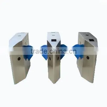 stainless single arm swing gate for supermarket and bus station