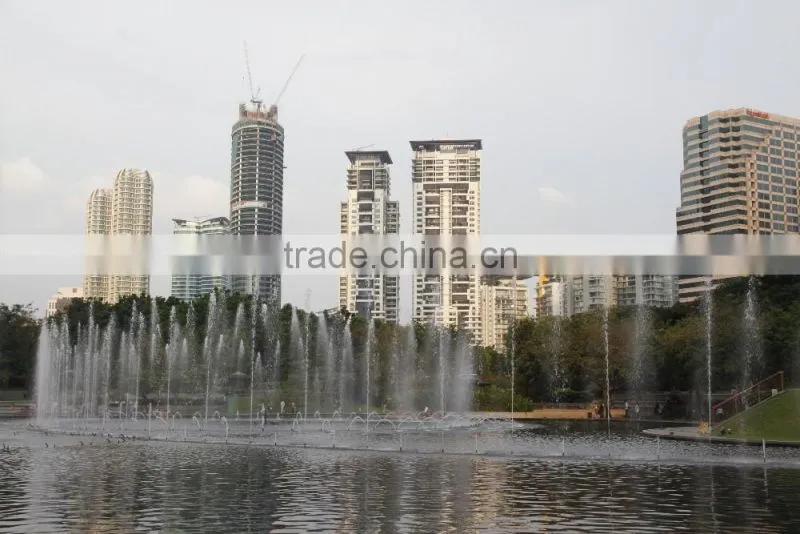 Malaysia style lake fountain