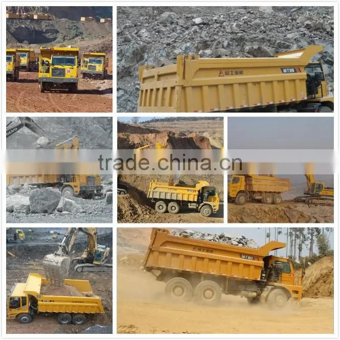Hot sell 50ton Mining truck MT50 off-highway dumping truck with LGMG brand