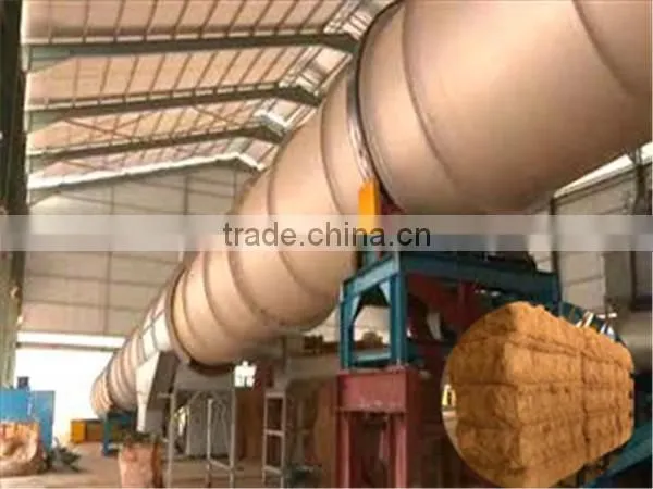 Energy-saving palm fibre/coco fibre dryer/coco fibre drying equipment with CE approved