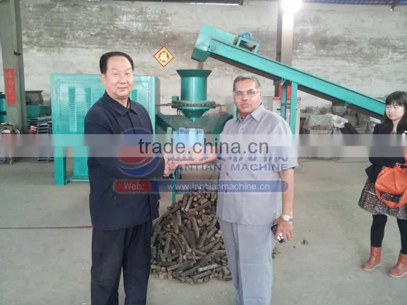 Advanced technology peanut shell briquette making machine