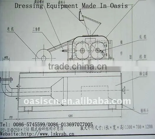Laboratory Roller Crusher