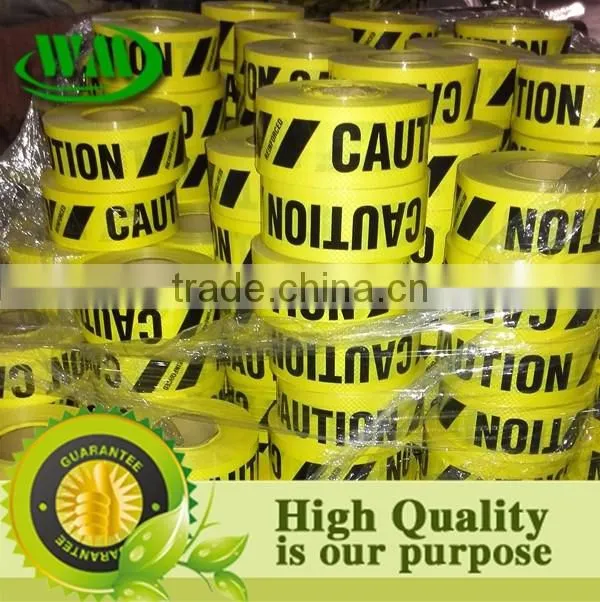 high quality pe woven caution tape