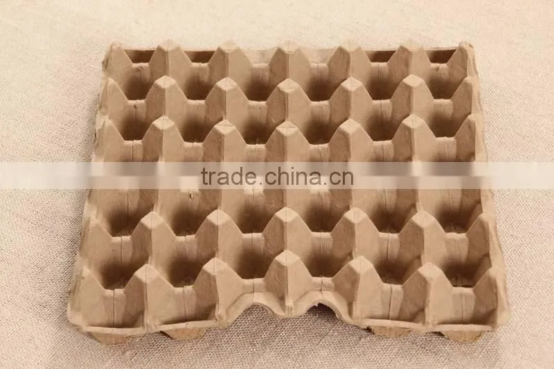 Compostable wheat straw 30 egg tray from virgin straw pulp not waste paper