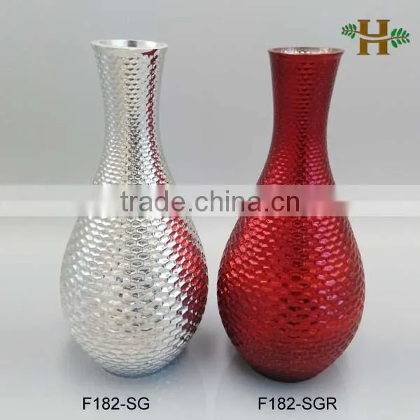 Handmade Silver Glass Vase Cheap Price