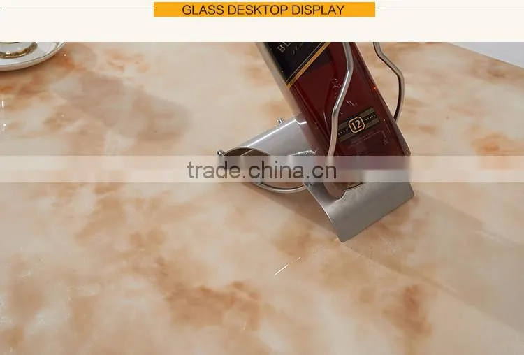 C406 Living Room Modern Design Rectangle White Marble Coffee Table