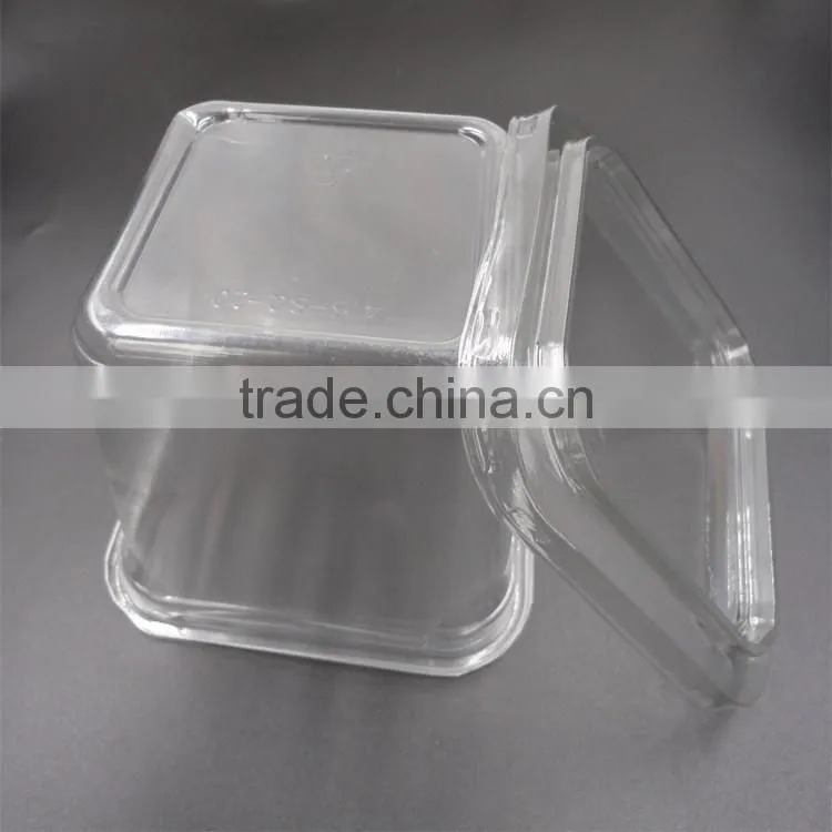 Disposable Plastic Takeaway Food Container with lid Sizes