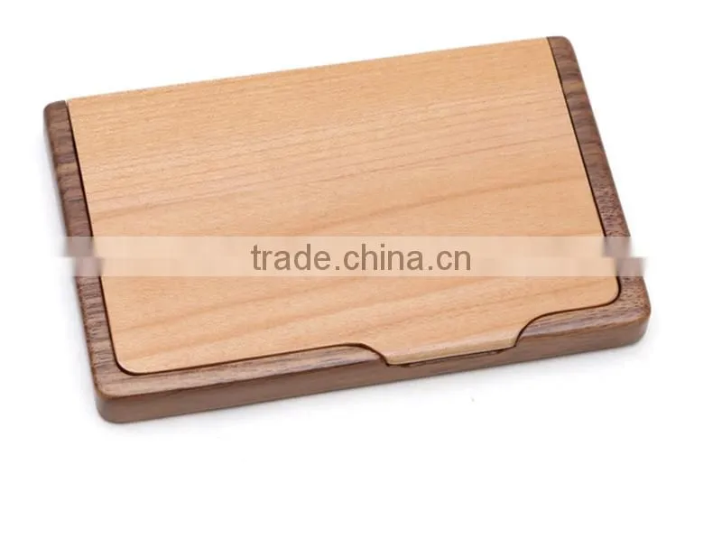 New design elegant wooden name card hlder business card holder