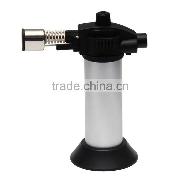 Refillable bbq gas flame lighter