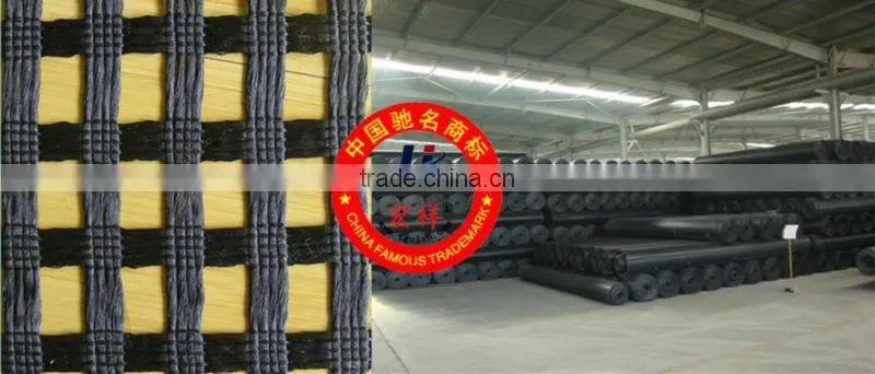 Biaxial glass-fiber Geogrid