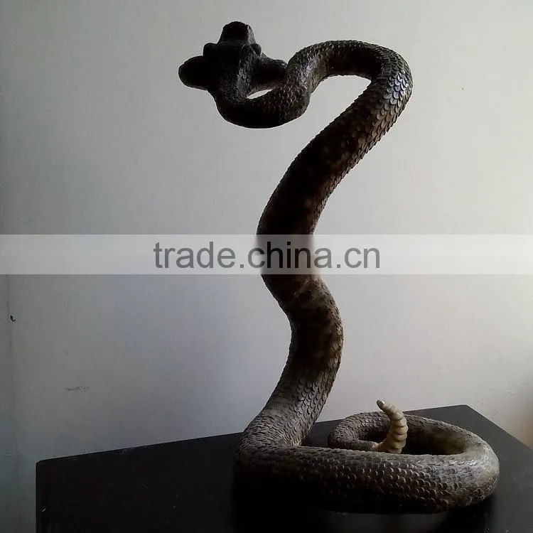 Resin snake figure