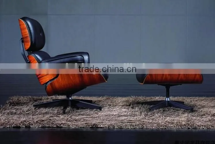 popular famous living room modern recliner leather chair with stool leisure reclining chair with footrest