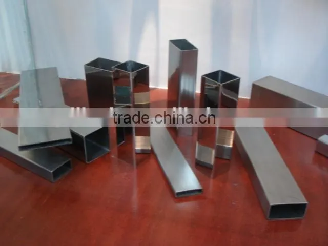 China supplier AISI 304 316 stainless steel slot pipe for handrail