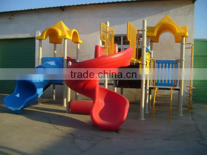 Castle Themed used kids outdoor playground equipment LT-2045A
