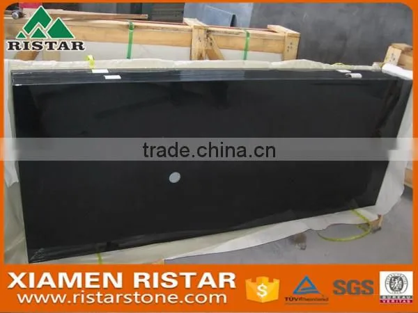 Top quality Shanxi black absolute black granite kitchen counter top