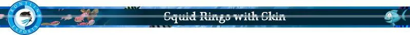 Seafood Supplier Export Frozen Squid Rings With Skin