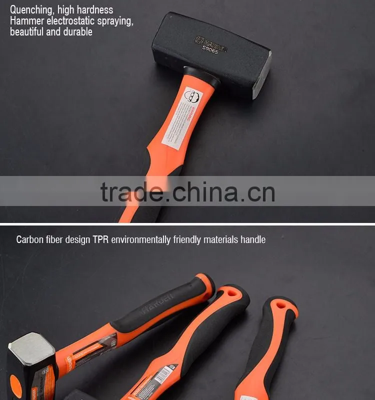 Professional Stoning Hammer W Fiberglass Handle