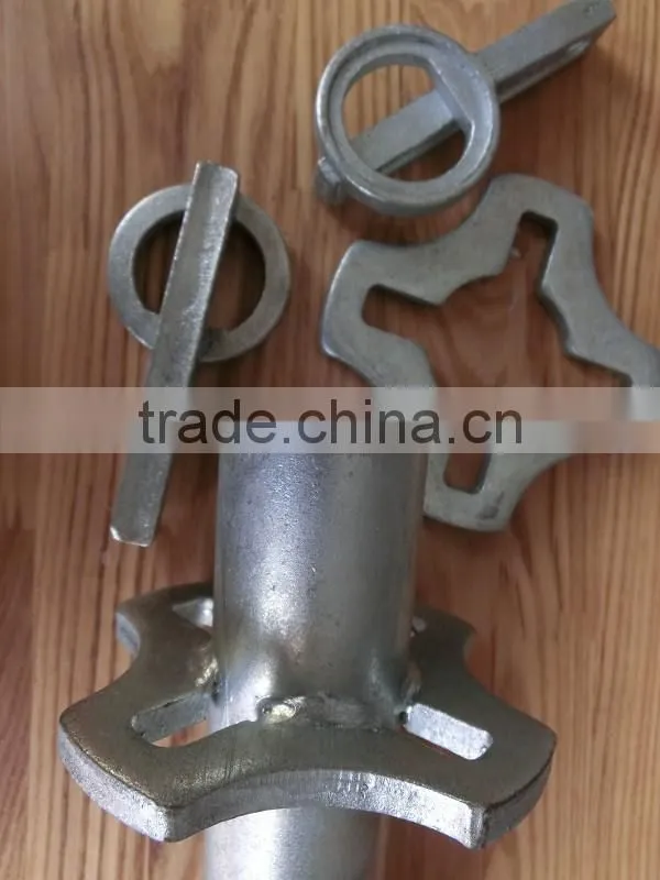 Steel reliable scaffolding diagonal brace end of construction
