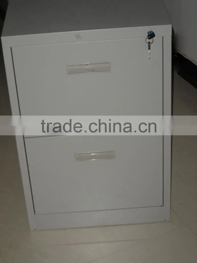 easy to move and best-selling in South America,high quality low price 2 drawer index card filing cabinet with wheels to sell