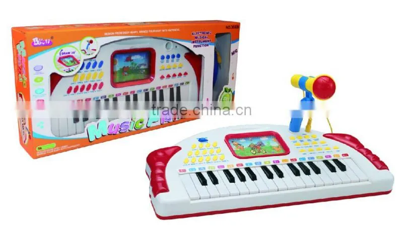 Musical instrument toys children mini piano toy with EN71