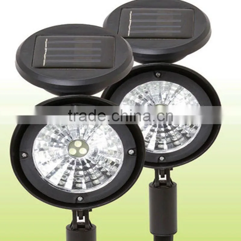 outdoor LED garden solar spotlights