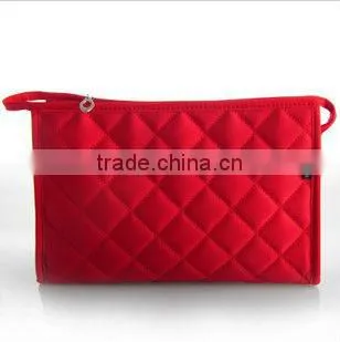 2013 Hot Sale Diamond Cosmetic bag for girls with polyester