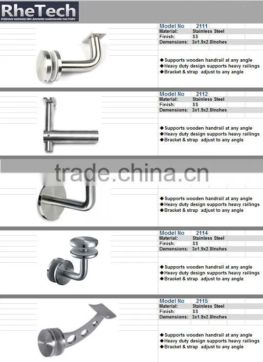 Factory supply Stair handrail mounting bracket
