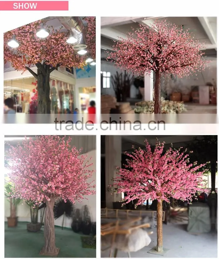 Hot sale High quality Small size mini colors artificial cherry blossom tree