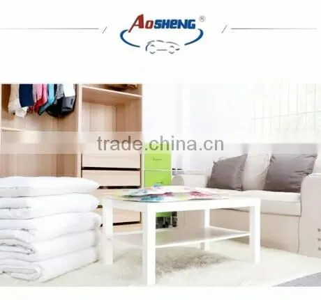 Compression vacuum storage bedding bag for clothing