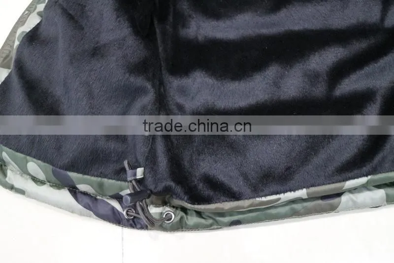 Newest children clothes Camoflage vest for boys with hood