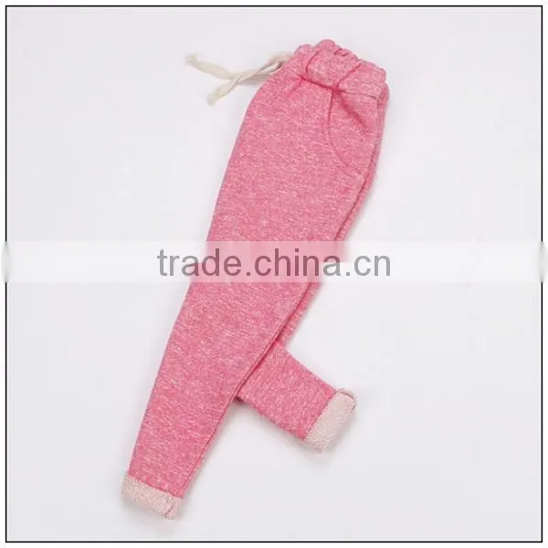 2016 custom cheap long kids sweat pants kids