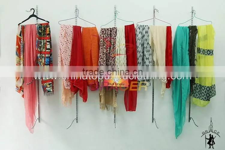 Original Door To Door Korea Bulk Silk Scarf Used Clothing Wholesale