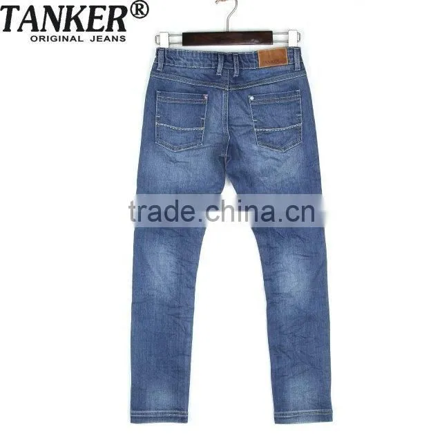 OEM/Wholesale HIGH-END100% cotton jeans kids fashion jeans