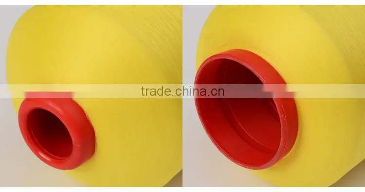 150D 100% polyester china texture yarn overlock thread