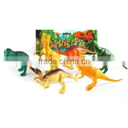 Cartoon wild animal horse tiger lion girafee toys PVC lifelike animals