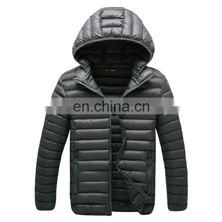 OEM customize windproof padding coat cheap down jacket for winters