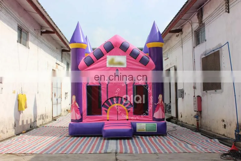 Sale Cheap Inflatable bounce house bounce casle 13ft pink princess bouncy castle with price