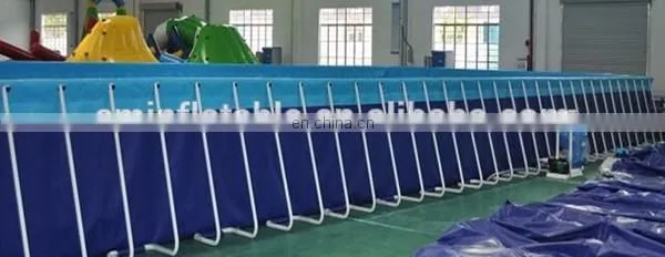 Fastion pool rectangular above ground swimming pool slipper from China