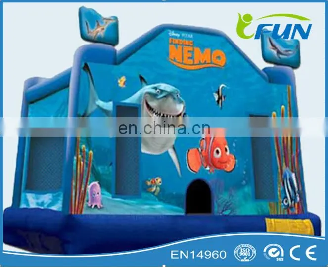 nemo inflatable bouncer for sale/inflatable mini nemo bouncy for kids/inflatable nemo bouncing bouncer